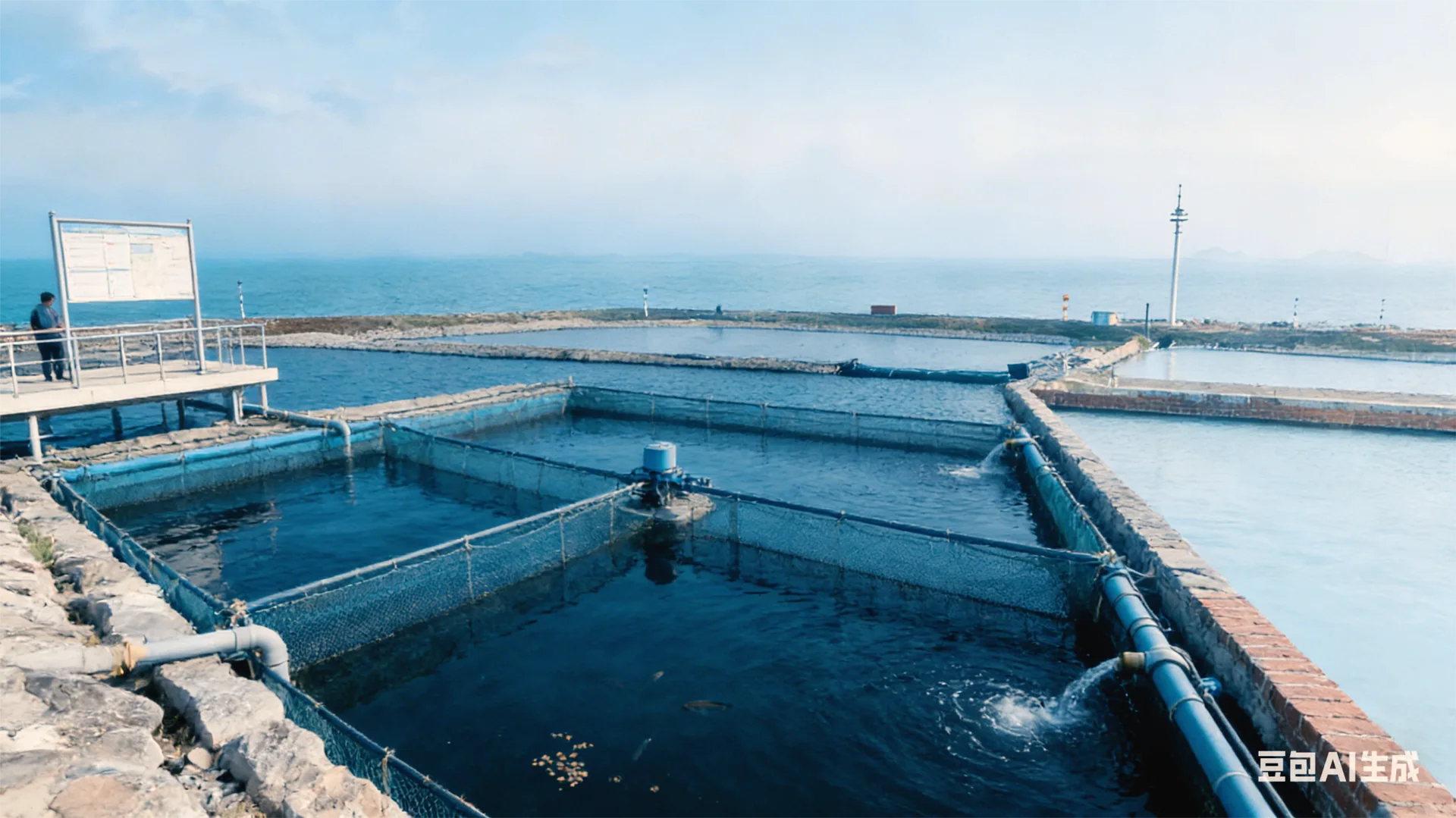 Golden Pomfret Hatchery & Nursery